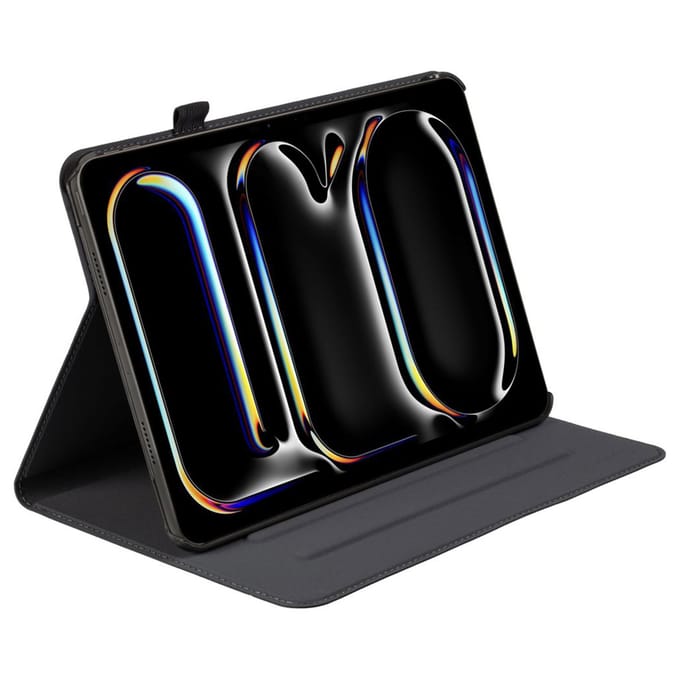 Gecko Covers Easy-Click Eco Bookcase voor de Apple iPad Pro 11 (2025) M5 / (2024) M4 - Zwart