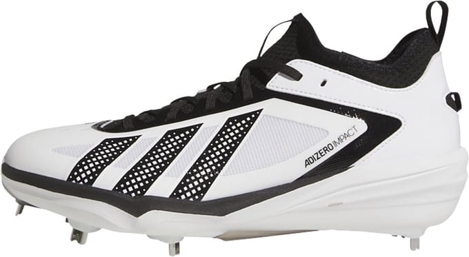Adidas Performance Adizero Impact 3.0 Bsb - Heren - Wit