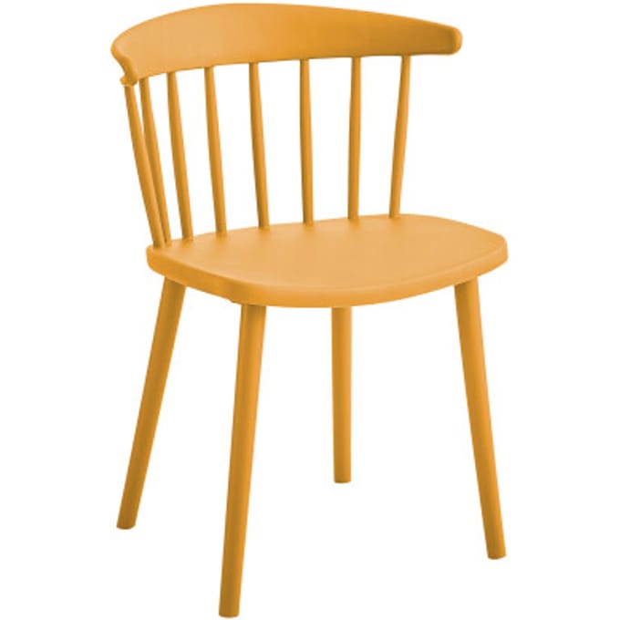Leitmotiv - Stoel Viejo - Geel - 57x44x75 cm