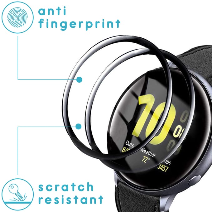 imoshion Duopack Screenprotector - Geschikt voor Samsung Galaxy Watch Active 2 44 mm