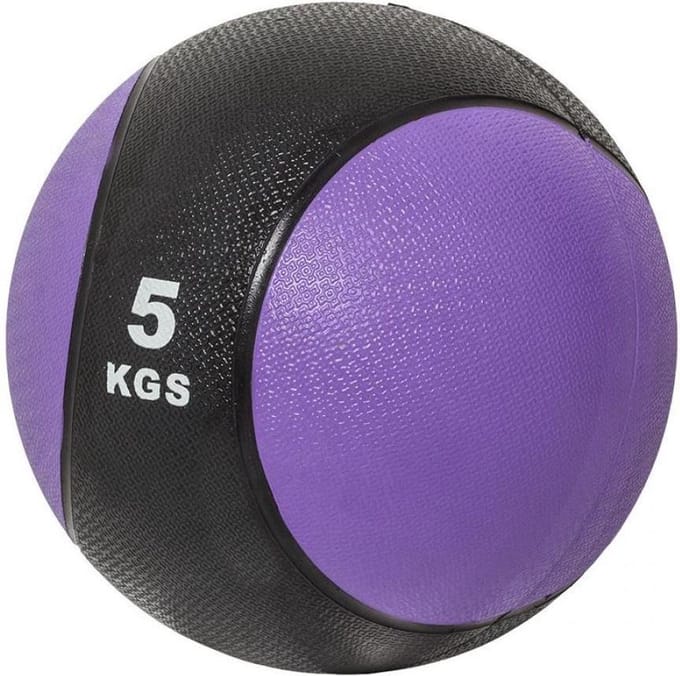 Gorilla Sports Medicijnbal - Medicine Ball - Gewichtbal - 5 kg