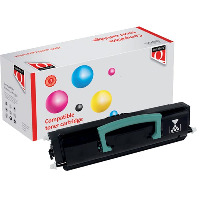 Tonercartridge Quantore alternatief tbv Lexmark X203A11G zwart