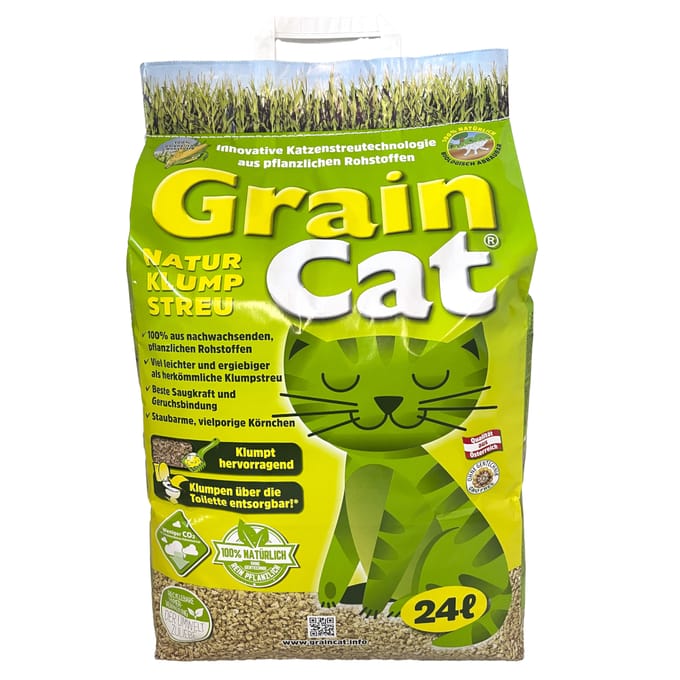 24l GrainCat kattenbakvulling