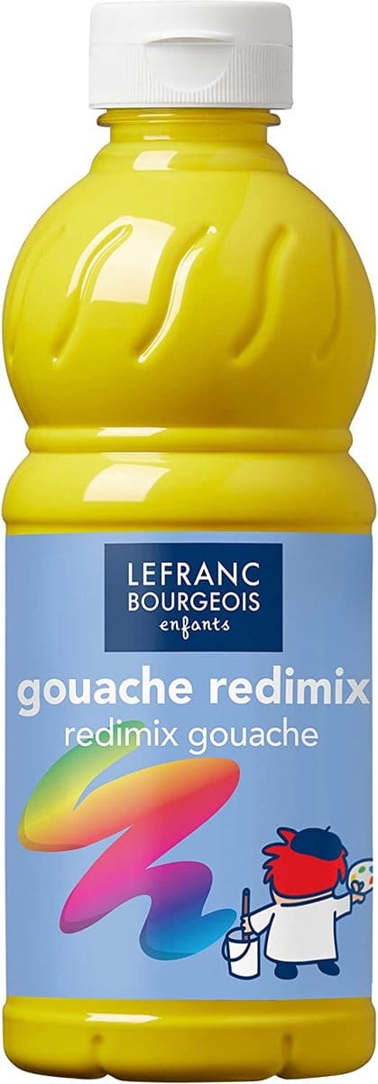 L&B Plakkaatverf Redimix Primary Yellow 500ml
