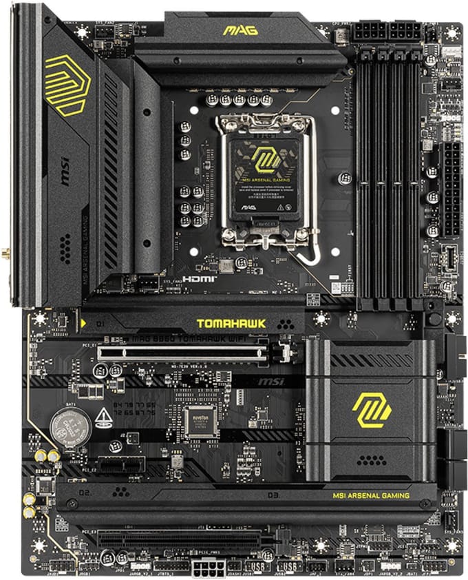 MSI MAG-serie - Moederbord - B860 Tomahawk WIFI - DDR5 - ATX