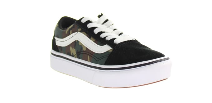 Vans ComfyCush Old Skool Zwart Kinder Plimsolls