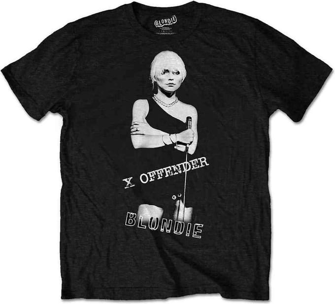 Blondie - X Offender Heren T-shirt - L - Zwart
