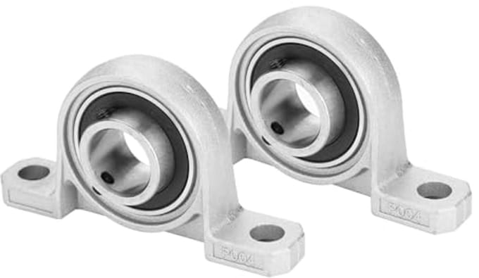 Housing Bearing - Flenslagers - 20mm - 2 Gat - Machine Gel - Eenheid - Bal Lager Beugel