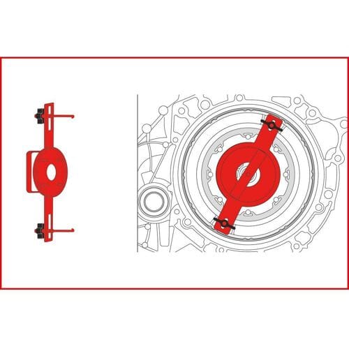 DCT-koppelingsgereedschapsset voor Ford/Volvo, 6-delig KS Tools 150.2415