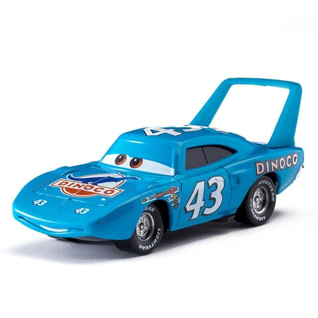 Auto speelgoed Pixar Lightning McQueen Jackson Storm Mater Sally Sheriff 1:55 Legering Diecast jongen Kerstcadeau