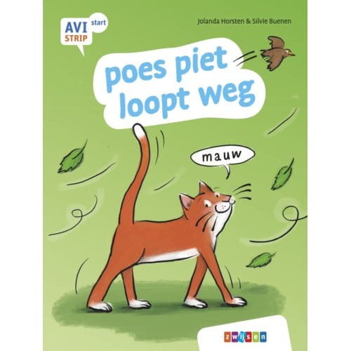 Poes Piet Loopt Weg - Avi Strips - Jolanda Horsten