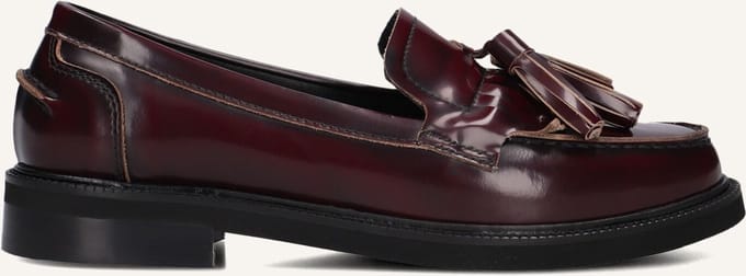 STEFANO LAURAN 12044 Loafers Dames - Instappers - Rood - Maat 37
