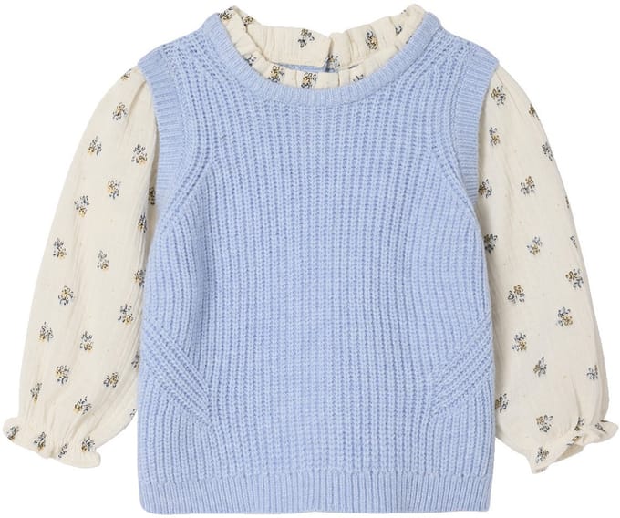 Vertbaudet 2-in-1 trui baby