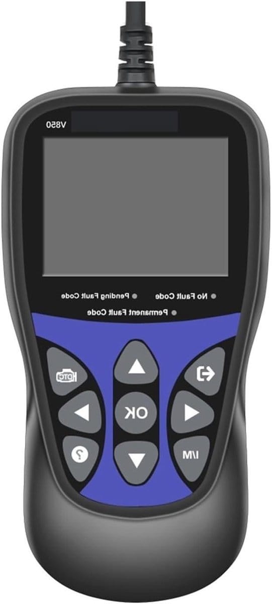 Foutcodelezer Auto - Diagnoseapparaat OBD-II - Motor Diagnostiek - Kleurendisplay - One Size - Zwart