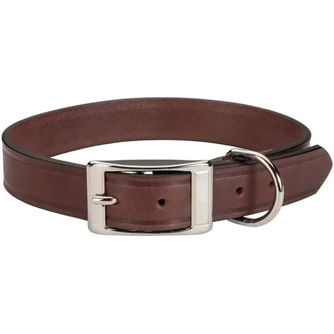 Leren halsband Stepland