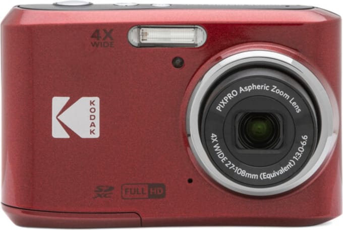 KODAK Pixpro Friendly Zoom FZ45 Red - Compact Digital Camera