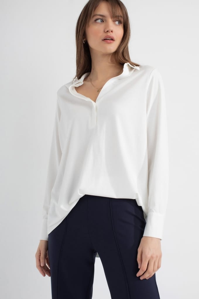 Josephine & Co Pam Blouse White Taglia: 40 | Maglie a manica lunga Outlet | Donna | Bianco