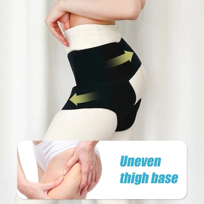 Heupbrace Liesbandage Dijbeencompressiekous S gray