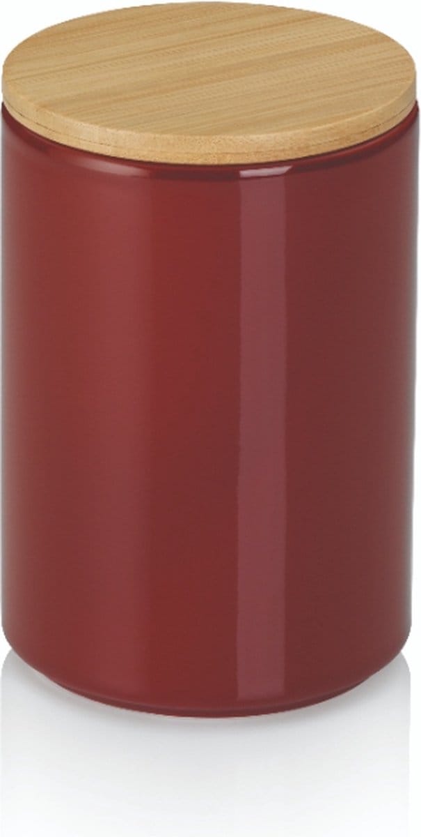 Voorraadpot, 0.8 L, Keramiek, Rood - Kela | Cady