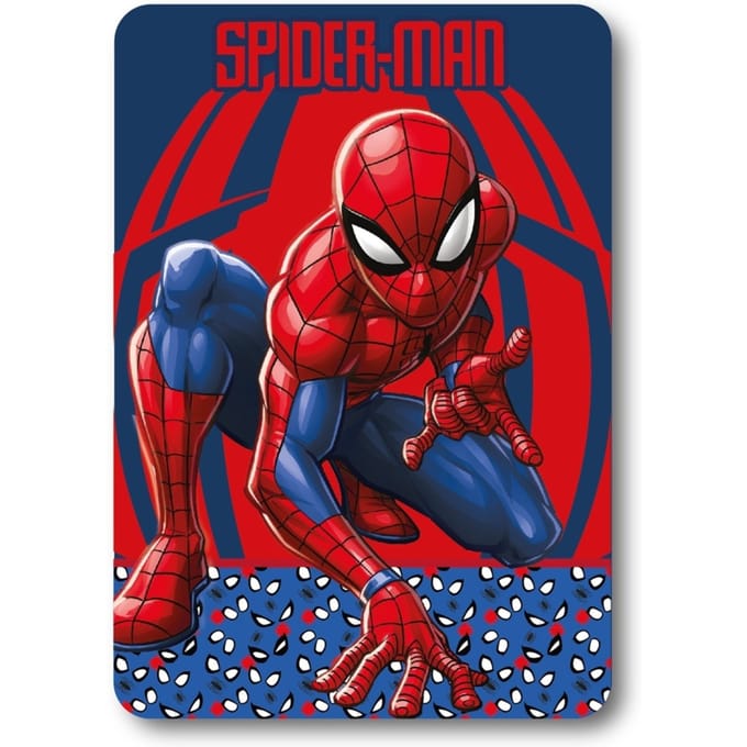 Spiderman Watching Eyes Fleece deken 100 x 140 cm