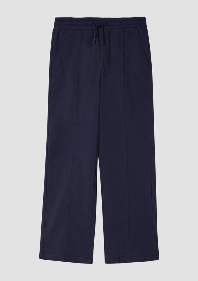 Baggy Joggingbroek Hoge Taille Brede Pijpen Elastische Taille Kind s.Oliver