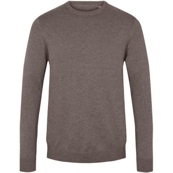 Kronstadt Emory cotton cashmere sweater ks3875 heather oatmeal