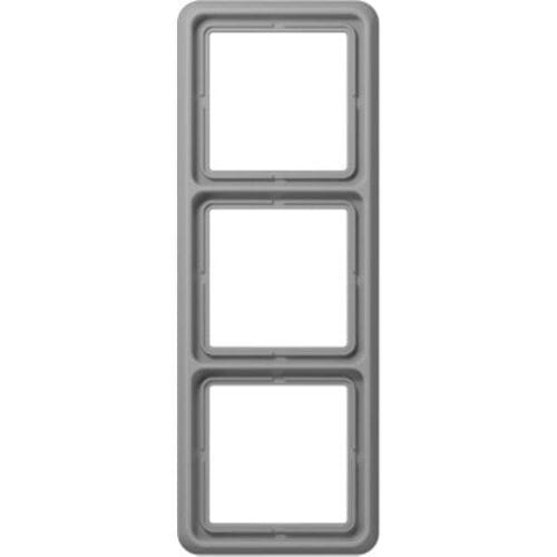Jung CD583GR Afdekking Frame 3-voudig Grijs 1 stuk(s)