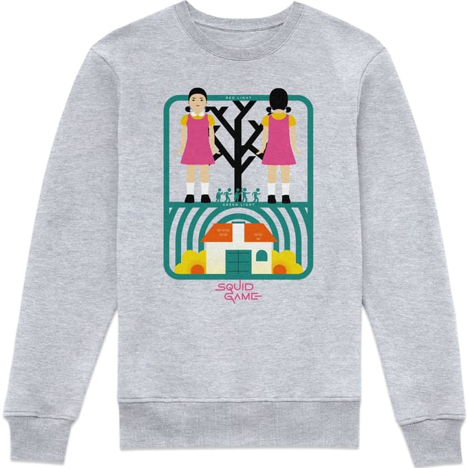 Squid Game Doll Sweatshirt - Grey - S