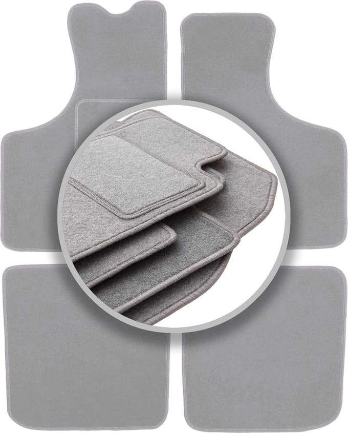Grijze automatten voor: Skoda 1000MB sedan (1966-1969)