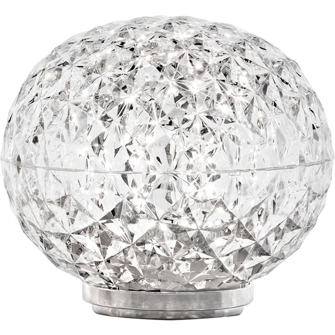 Kartell Mini Planet Tafellamp op batterijen - glashelder