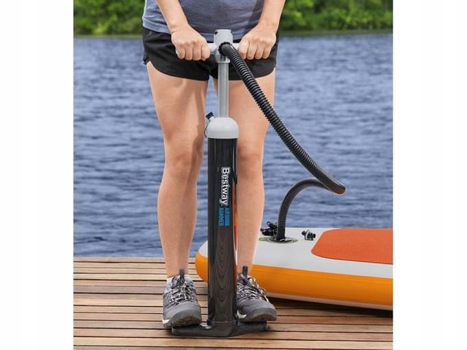 Bestway Handpomp Sport 25x10,5x65 cm Opblaasbaar en Kamperen 62227