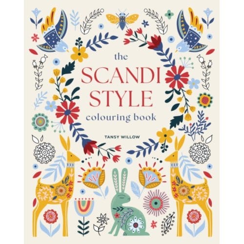 The Scandi Style Colouring Book - Arcturus Creative Colouring - Tansy Willow