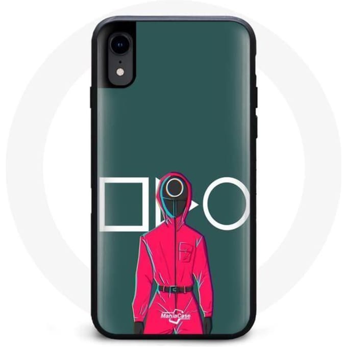 Coque Iphone XR Squid Game play Square