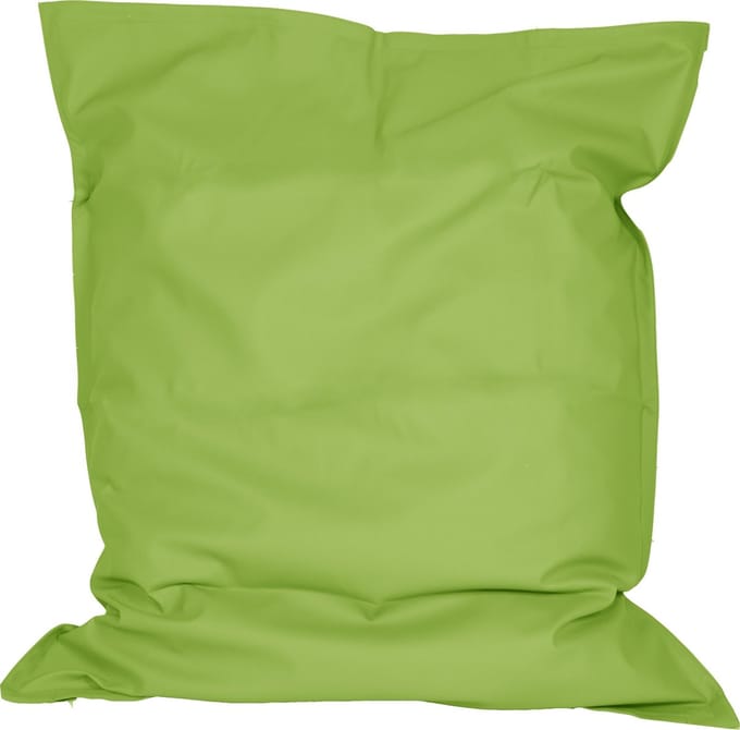 Zitzak Leatherlook Lime met binnenzak maat 140x170 cm