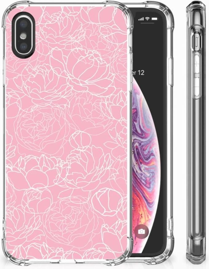 Apple iPhone X | Xs Case White Flowers