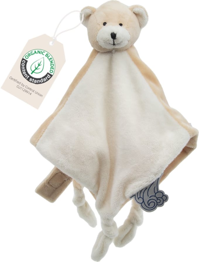 Cute since 1999 - Biologisch Knuffeldoekje - Simo de Beer - Doudou - 30 x 30 cm