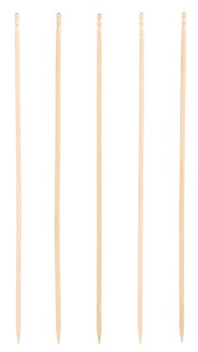 500 Fingerfood prikkers pure 15 cm gedraaid