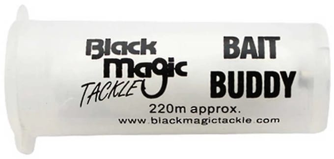 Black Magic Bait Buddy 220 M Elastische Lijn Transparant