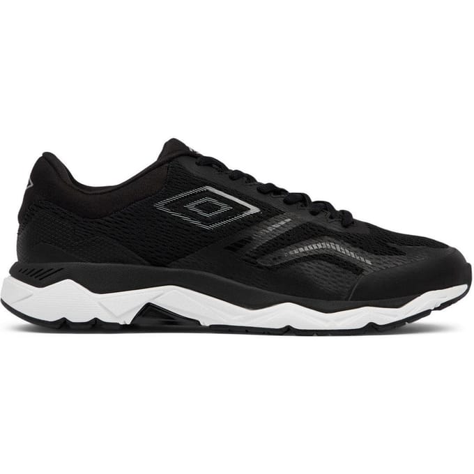 Umbro Heren Impulsa Trainers (Zwart, Reflecterend)