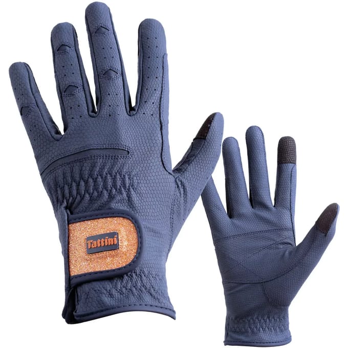 Rijhandschoenen Tattini Lurex Or Rose