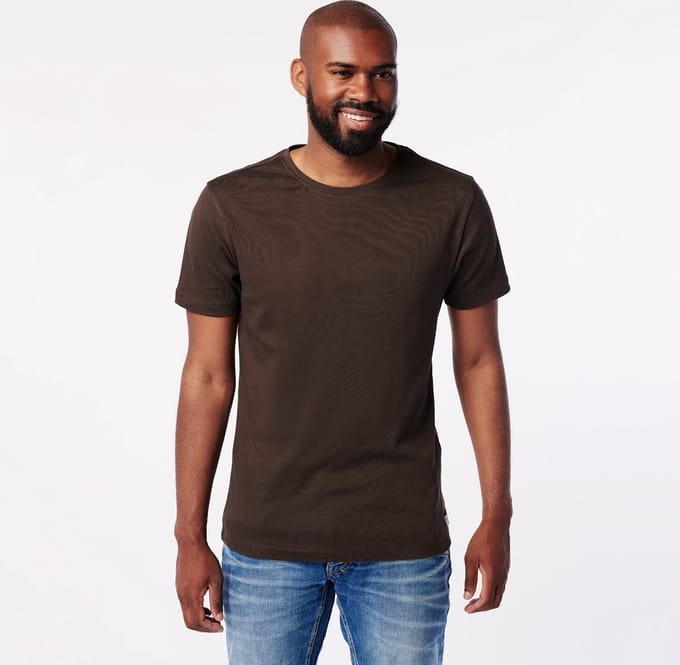 SKOT Duurzaam T-shirt - Soil - Bruin - Maat S
