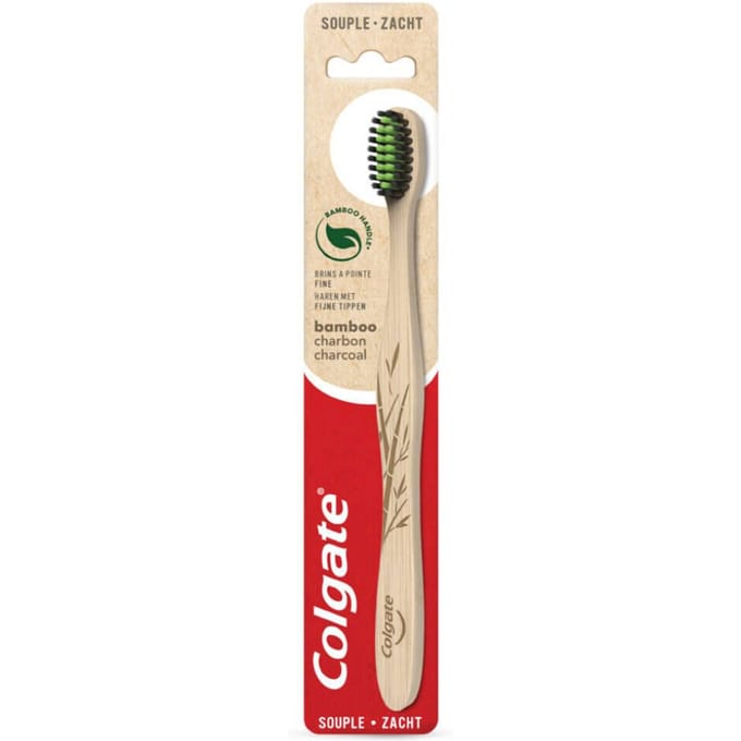 Colgate Tandenborstel | Bamboo | Charcoal Soft | Milieuvriendelijk