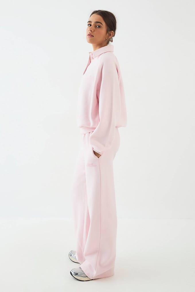 Dames DSGN Studio Rechte Pijp Jogger | Light Pink | Maat: Large