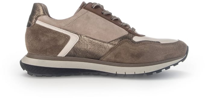 Gabor 36.378.55 - dames sneaker - Beige - maat 44 (EU) 9.5 (UK)
