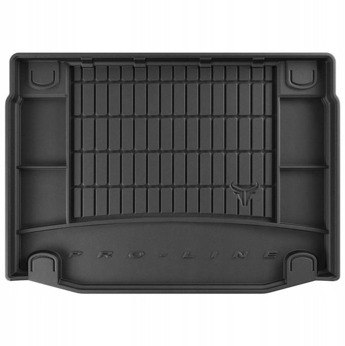 Frogum DryZone - Kofferbakmat - KIA Ceed III Hatchback (vanaf 2018) - Lage laadvloer - TPE Rubber