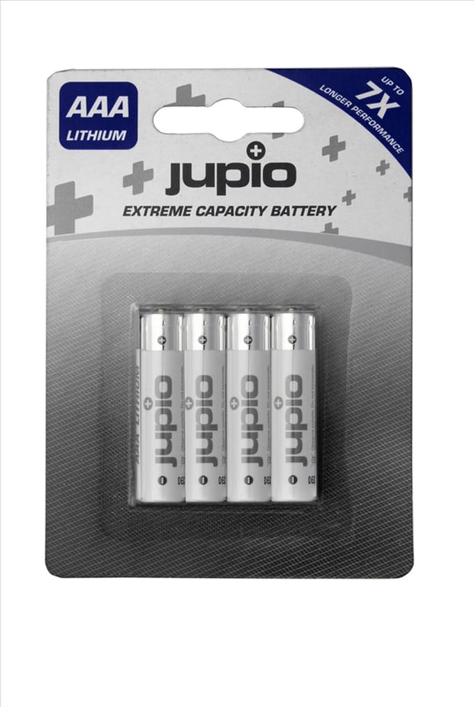 Jupio Lithium Batteries AAA 4 pcs VPE-14