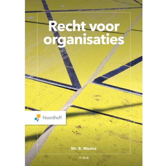 Recht Voor Organisaties - Robert Westra