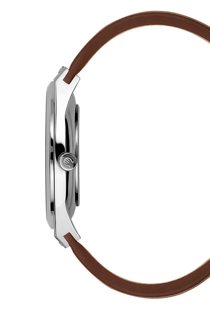 ORPHELIA OR71906 - Horloge - Leer - Bruin - 41 mm