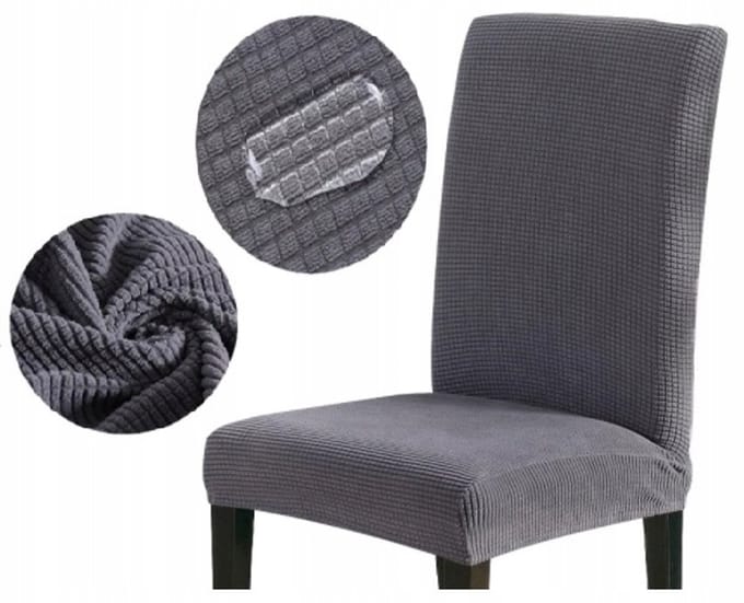 Meble odNowa - Stoelhoes - Grijs - Dik - Elastisch