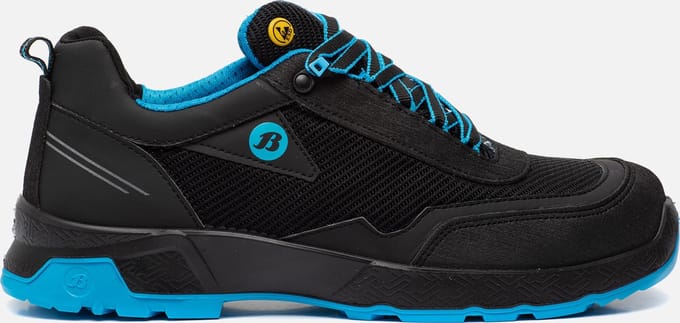 Bata Summ Two S3 ESD Laag - Zwart/Blauw - 44